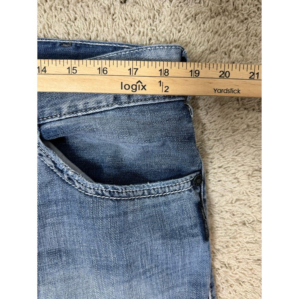 Silver Men's Jeans 38x32 Denim Zac Relaxed Fit Straight Leg Medium Wash Pockets - Picture 8 of 11